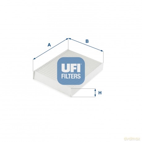 UFI 53.299.00 Filtr, wentylacja przestrzeni pasażerskiej Peugeot Toyota Citroen