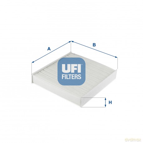 UFI 53.321.00 Filtr, wentylacja przestrzeni pasażerskiej Renault