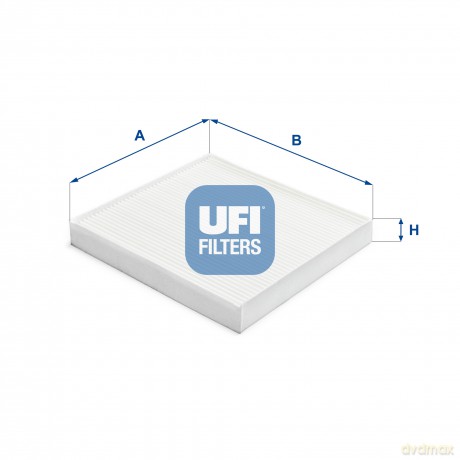 UFI 53.387.00 Filtr, wentylacja przestrzeni pasażerskiej Hyundai Kia