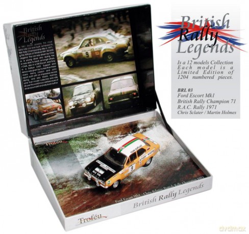 TROFEU Ford Escort Mk1 #9 Sclater BRL03 [MODELARSTWO]