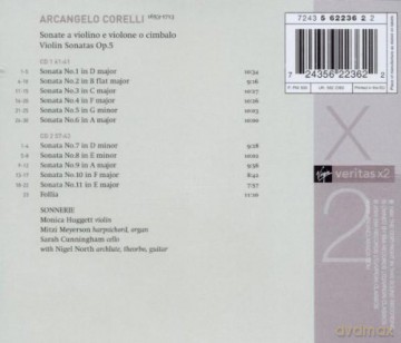 Hugget/Trio Sonnerie: Veritas X2-Violin Sonatas [2CD]