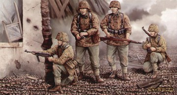 TRUMPETER German Waffen SS Assault 00405 [MODELARSTWO]