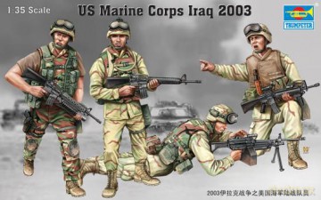 TRUMPETER US Marine Corps Iraq 2003 407 [MODELARSTWO]
