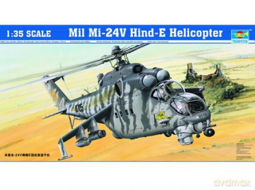 TRUMPETER Mil Mi24V HindE Helicopter 5103 [MODELARSTWO]