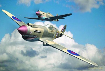 TRUMPETER Curtiss P40B Warhawk 2807 [MODELARSTWO]