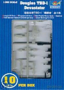 TRUMPETER Douglas TBD1 x10 6203 [MODELARSTWO]