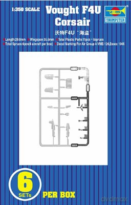 TRUMPETER Vought F4U Corsair x6 6209 [MODELARSTWO]