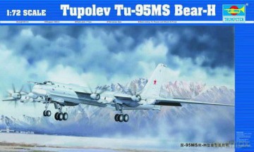 TRUMPETER Tupolev TU95 MS BaerH 1601 [MODELARSTWO]