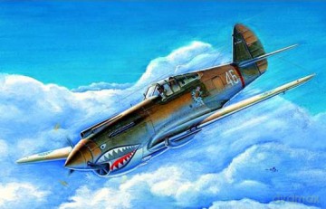 TRUMPETER P40BC Warhawk 1632 [MODELARSTWO]