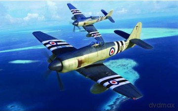 TRUMPETER Hawker Sea Fury FB.11 2844 [MODELARSTWO]