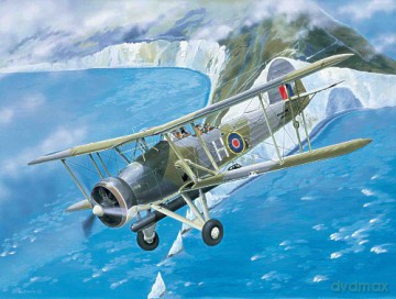TRUMPETER Fairey Swordfish Mk. I 3207 [MODELARSTWO]
