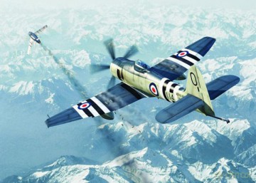 TRUMPETER Hawker "Sea Fury" FB.11 1631 [MODELARSTWO]