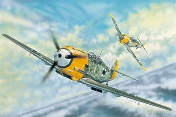 TRUMPETER Messerschmitt Bf 109E3 2288 [MODELARSTWO]