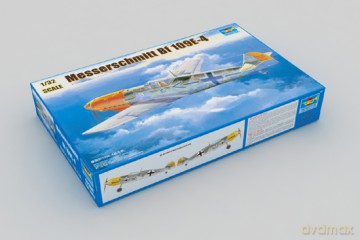 TRUMPETER Messerschmitt Bf 109E4 2289 [MODELARSTWO]