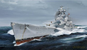 TRUMPETER German Cruiser Admiral Hipper 5775 [MODELARSTWO]