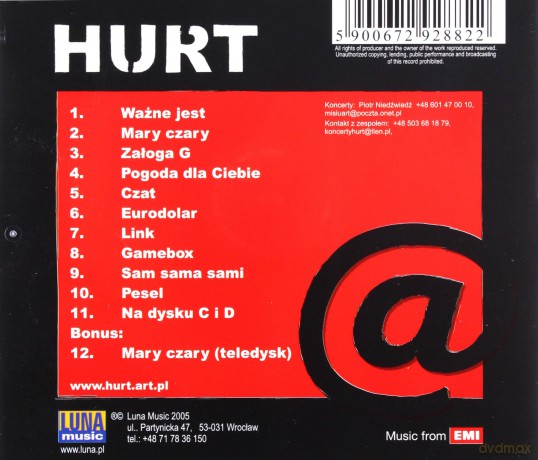 Hurt: Czat [CD]