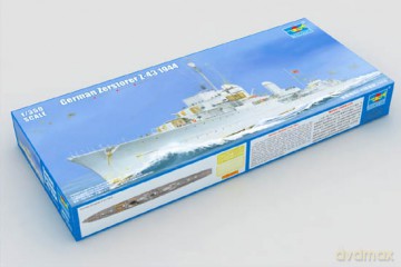 TRUMPETER German Zerstorer Z43 1944 05323 [MODELARSTWO]