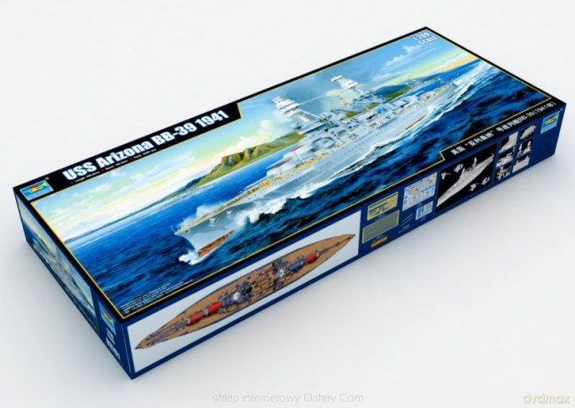 TRUMPETER USS Arizona BB39 1941 03701 [MODELARSTWO]