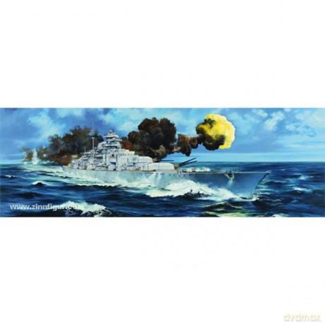 TRUMPETER Bismark 3702 [MODELARSTWO]