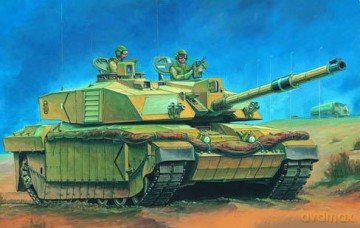 TRUMPETER British Challenger 2 MBT 323 [MODELARSTWO]