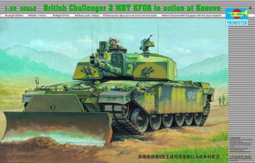 TRUMPETER British Challenger 2 MBT 00345 [MODELARSTWO]