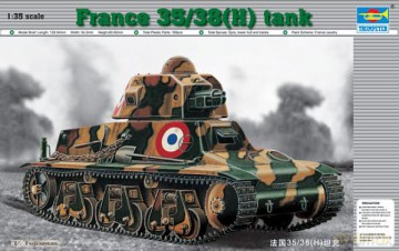 TRUMPETER France 3538(H) TANK SA 18 351 [MODELARSTWO]