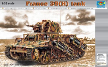 TRUMPETER France 39(H) TANK SA 38 00352 [MODELARSTWO]