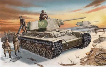 TRUMPETER Russia KV1 model 1942 359 [MODELARSTWO]