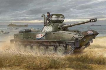 TRUMPETER Russian PT76B Light 381 [MODELARSTWO]