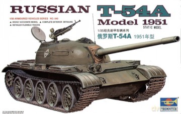 TRUMPETER Russian T54A Model 1951 340 [MODELARSTWO]