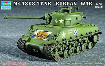 TRUMPETER M4A3E8 Tank Korean War 7229 [MODELARSTWO]