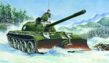 TRUMPETER T55 model 1958 with BTU55 313 [MODELARSTWO]