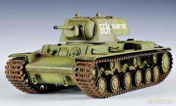 TRUMPETER Russian KV1 model 1941 356 [MODELARSTWO]