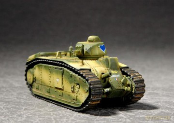 TRUMPETER French Char B1Heavy Tank 7263 [MODELARSTWO]
