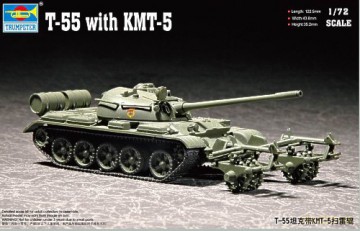 TRUMPETER T55 with KMT5 7283 [MODELARSTWO]