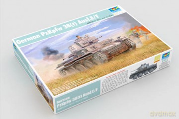TRUMPETER German PzKpfw 38(t) Ausf.EF 1577 [MODELARSTWO]