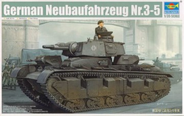 TRUMPETER German Neubaufahrzeug Nr.35 5529 [MODELARSTWO]
