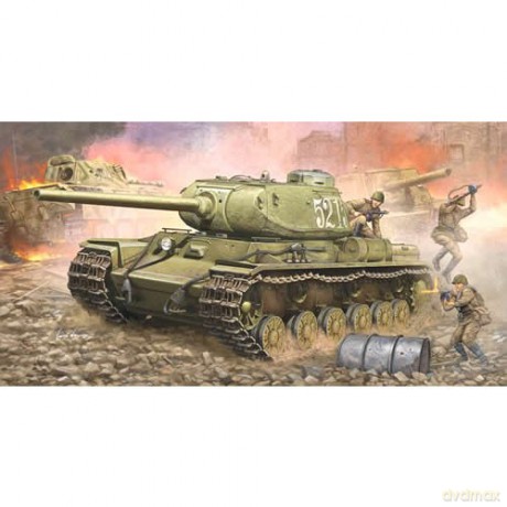 TRUMPETER Soviet KV85 Heavy Tank 01569 [MODELARSTWO]