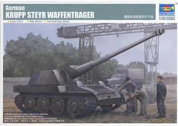 TRUMPETER German Krupp Steyr Waffentrage 1598 [MODELARSTWO]