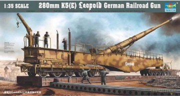 TRUMPETER 280mm K5 (E) Leopold 207 [MODELARSTWO]