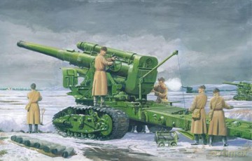 TRUMPETER Russian Army B4 M1931 203mm 2307 [MODELARSTWO]