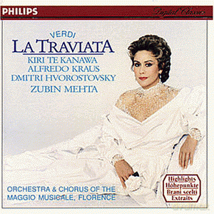 Hvorostovsky,Te Kanawa,Tehta: Verdi-Traviata Highl. [CD]