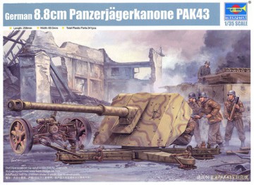 TRUMPETER German 88mm Pak 4341 2308 [MODELARSTWO]