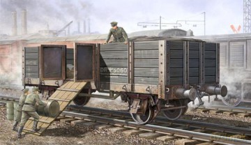 TRUMPETER German Railway Gondola 1517 [MODELARSTWO]
