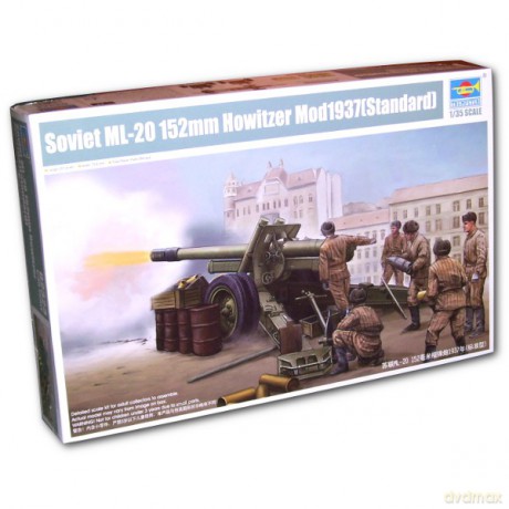 TRUMPETER ML20 155mm howitzer mod. 1937 2323 [MODELARSTWO]