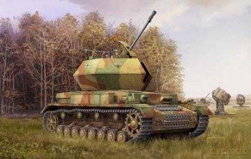 TRUMPETER 3.7cm Flak 43 Flakpanzer IV 1520 [MODELARSTWO]