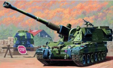 TRUMPETER British 155mm AS90 324 [MODELARSTWO]
