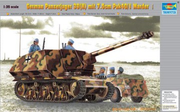 TRUMPETER German Panzerjager 39(H) 354 [MODELARSTWO]
