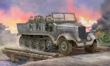 TRUMPETER German Sd.Kfz.6 5531 [MODELARSTWO]