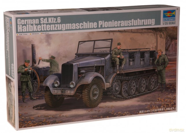TRUMPETER German Sd.Kfz.6 5530 [MODELARSTWO]